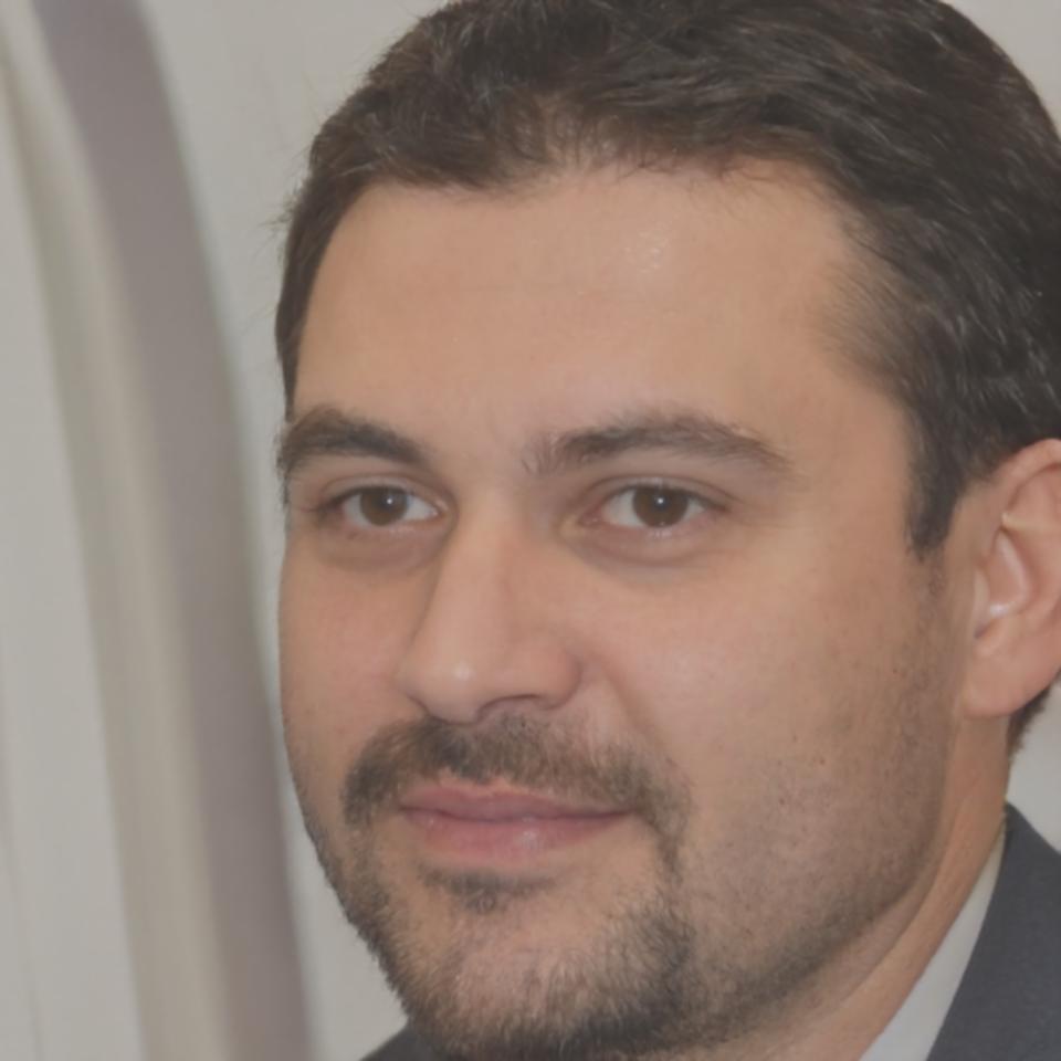 Retrato profesional de instructor experto